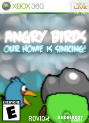 Angry Birds Our home is sinking! Box Art for XBOX