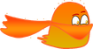 Lava Bird with cape