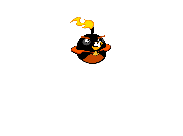 angry birds space fire bomb bird