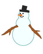 The new snowman object