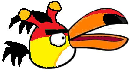 boomerang bird angry birds space