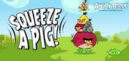 Poster promocional del powerup "Squeeze a pig"