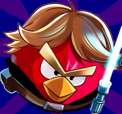 angry birds star wars 2 anakin skywalker bird