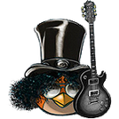 Slash and his Guitar Gangride Speed: 15mph Accelaration: 40% Attack Range: 6ft Weight: 403 lb Gas Needed: 0.9 gallons Repair Cost: 190.00 Direction Accuracy: 5