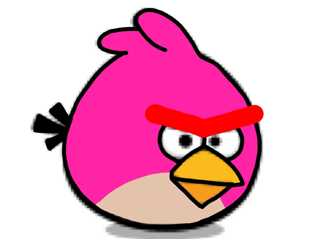 pink bird angry birds