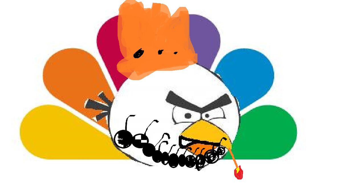 orange angry bird space