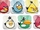 Angry Colored Bird Series