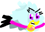 Cloudifer as she's depicted in Angry Birds Blues 2: The Shadows of Darkness (by Omega138)