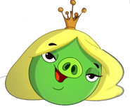 As she appeared in Angry Birds Toons