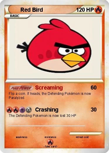 Angry Birds Pokemon Cards | Angry Birds Fanon Wiki | Fandom