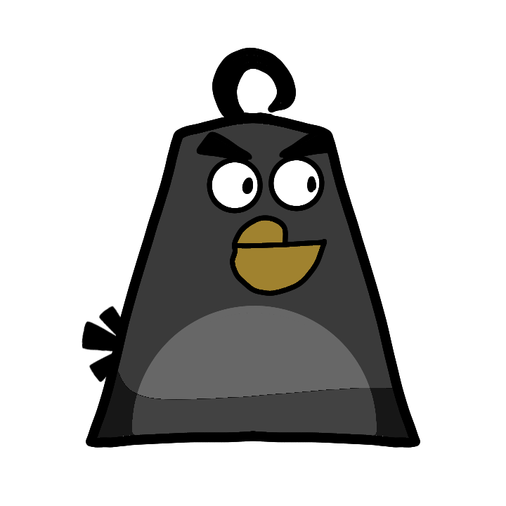Black Bird, angry Birds, Bomb, Club Penguin, Penguin, flightless