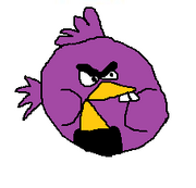 Purple Chipmunk Bird