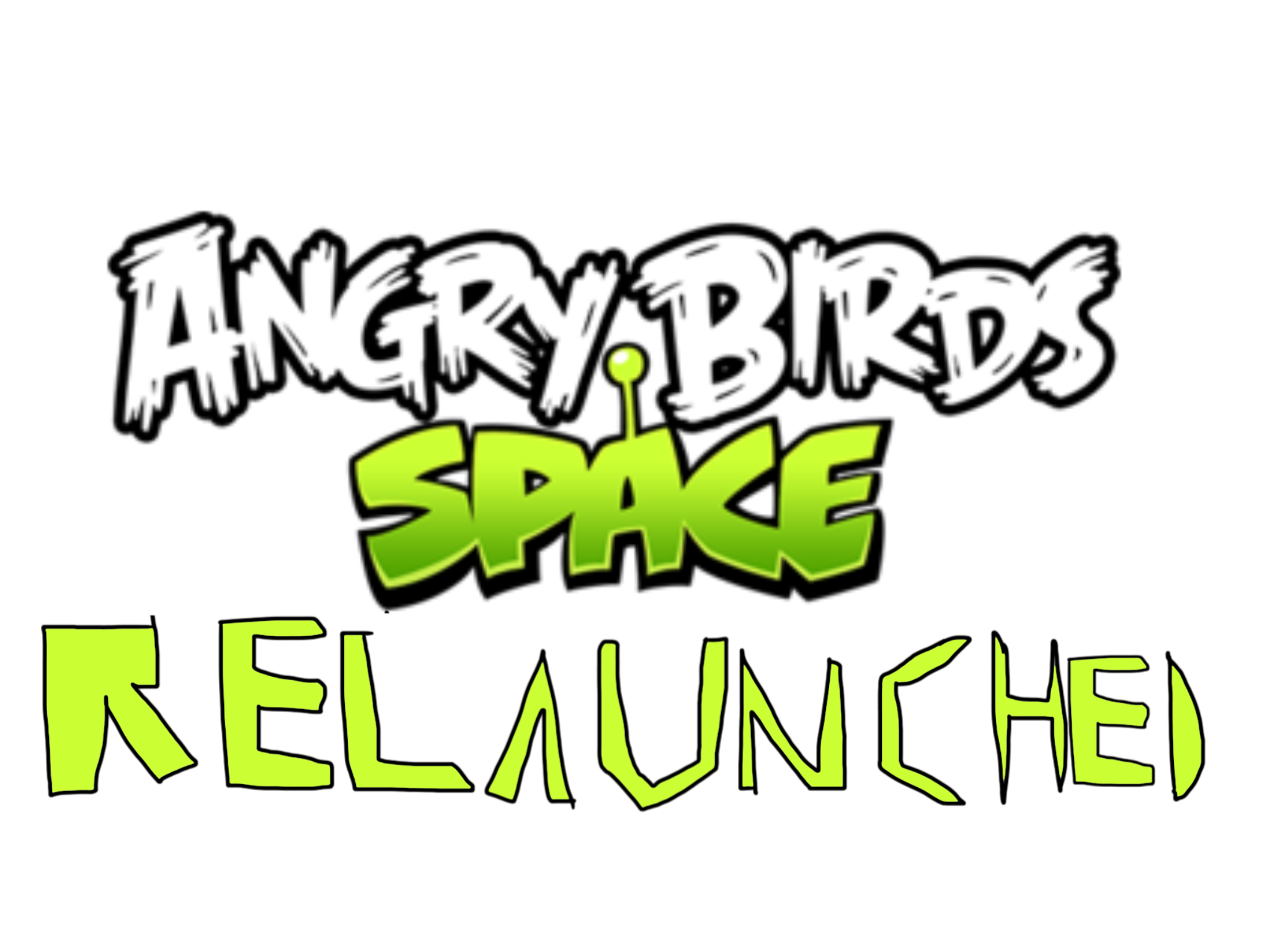 angry birds space green