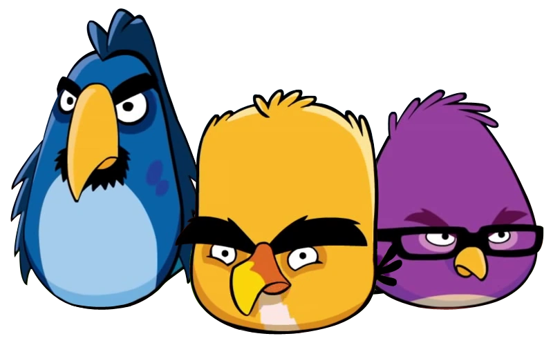 Angry Birds Todos Os Tipos De Passaros