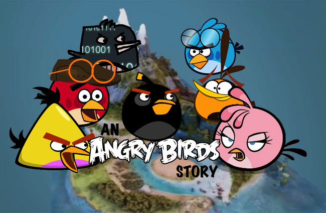 Dunder Mifflin, Angry Birds story Wiki