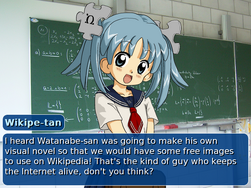 Wikipe-tan visual novel (Ren'Py)