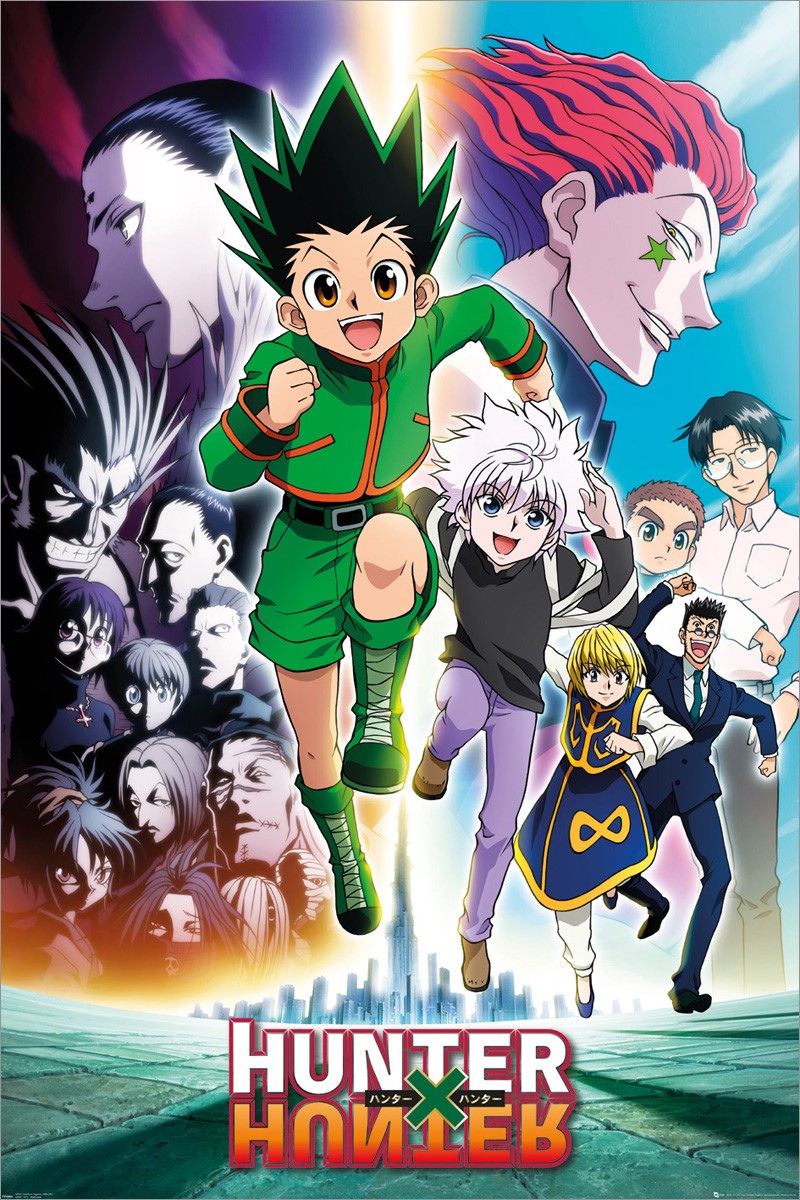 Hunter X Hunter Плакат Японское аниме