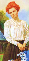 Ania w ogrodzie w Złotym Brzegu.png