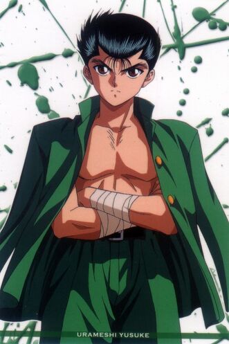 Deu trabalho, mas consegui! Vetorizei o Yusuke Urameshi do anime Yu Yu  Hakusho, um dos que eu gostava muito de assistir …