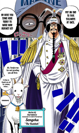 Sengoku, One Piece Wiki