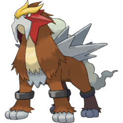 Entei Chamas Lendárias