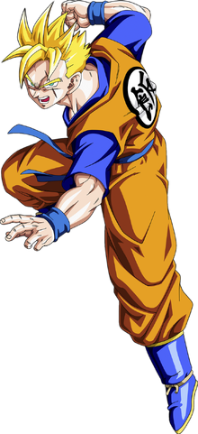 Render Dragon Ball Gohan future ssj