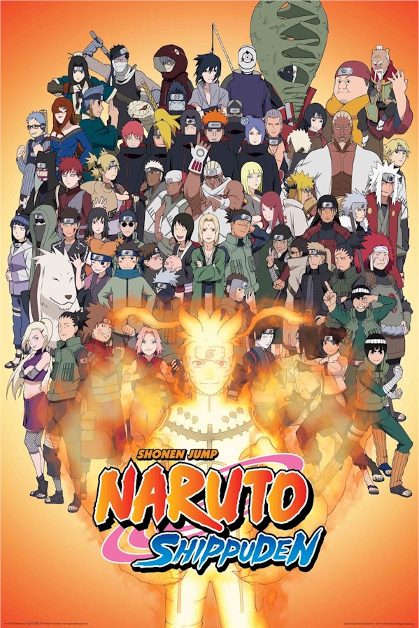 Principais personagens de Naruto