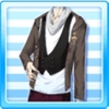 Remake U-Neck S Brown