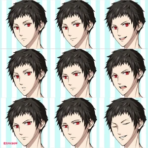 Confident Cool Face Expression