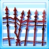 Ruined Wrought Iron Fence Type 5