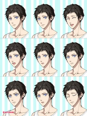 Winter-White Eyes Expression