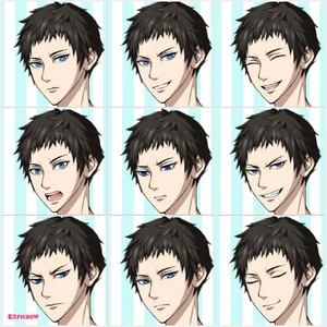 Cool Ruffian Eyes Expression