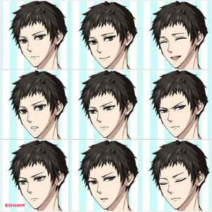 Mysterious Big Eyes Expression