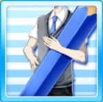 Big pencil - Blue
