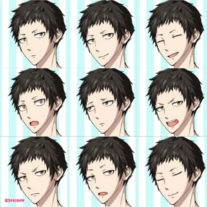 Large White Eyes Expression