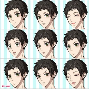 Pretty Eyelash Face Expression