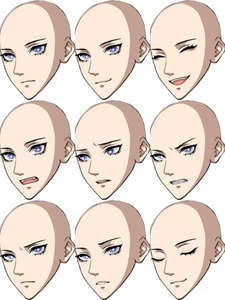 Shiny Beautiful Eyes Expression