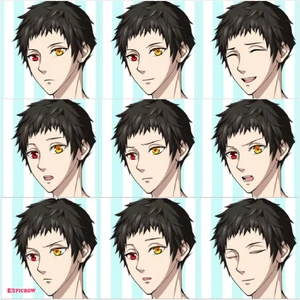 Laid Back Odd Eyes Expression