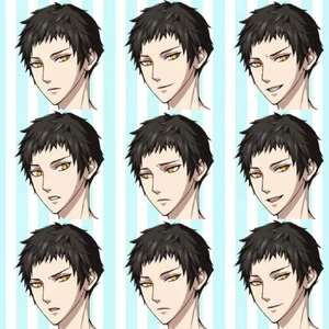 Stylish Shining Eyes Expression