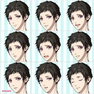 Dark Boy Eyes Expression