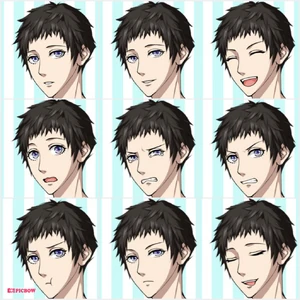 Pretty Gentle Face Expression