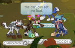 The clan can eat my foot