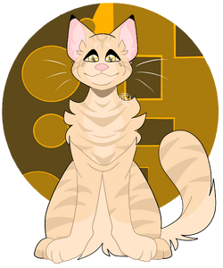 warriors cat stuff — here's a badly looping ashfur gif from something