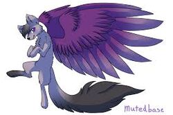 Featured image of post View 9 Purple Galaxy Female Wolf With Wings