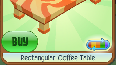 Rectangular coffee hot sale table aj