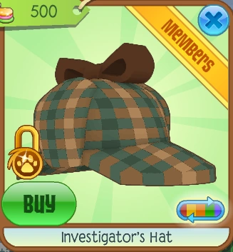 Investigator S Hat Animal Jam Collectors Item Worth Wiki Fandom