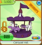 ANIMAL JAM CLASSIC PARTY HAT WORTH visual data 8