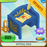 Writing Desk Animal Jam Collector S Item Worth Wiki Fandom