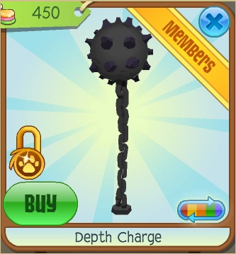 Depth Charge Animal Jam Collector S Item Worth Wiki Fandom