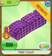 Plaid Couch Animal Jam Collectors Item Worth Wiki Fandom